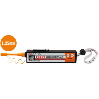 R-CHEM-CCT-125 Chemtronics CCT-125 1.25 mm Clear Connection Tool, 800 click LC and MU connectors, PC and APC polish